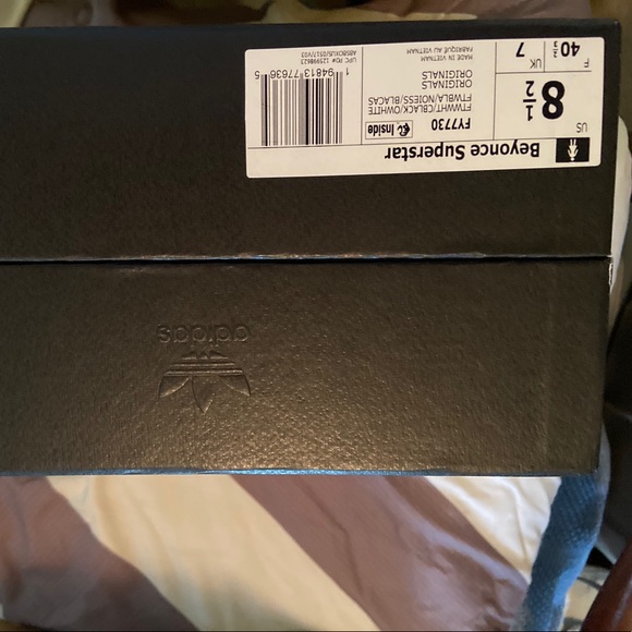 Beyoncé Adidas Superstar Platform Tennis Shoes - Picture 6 of 8